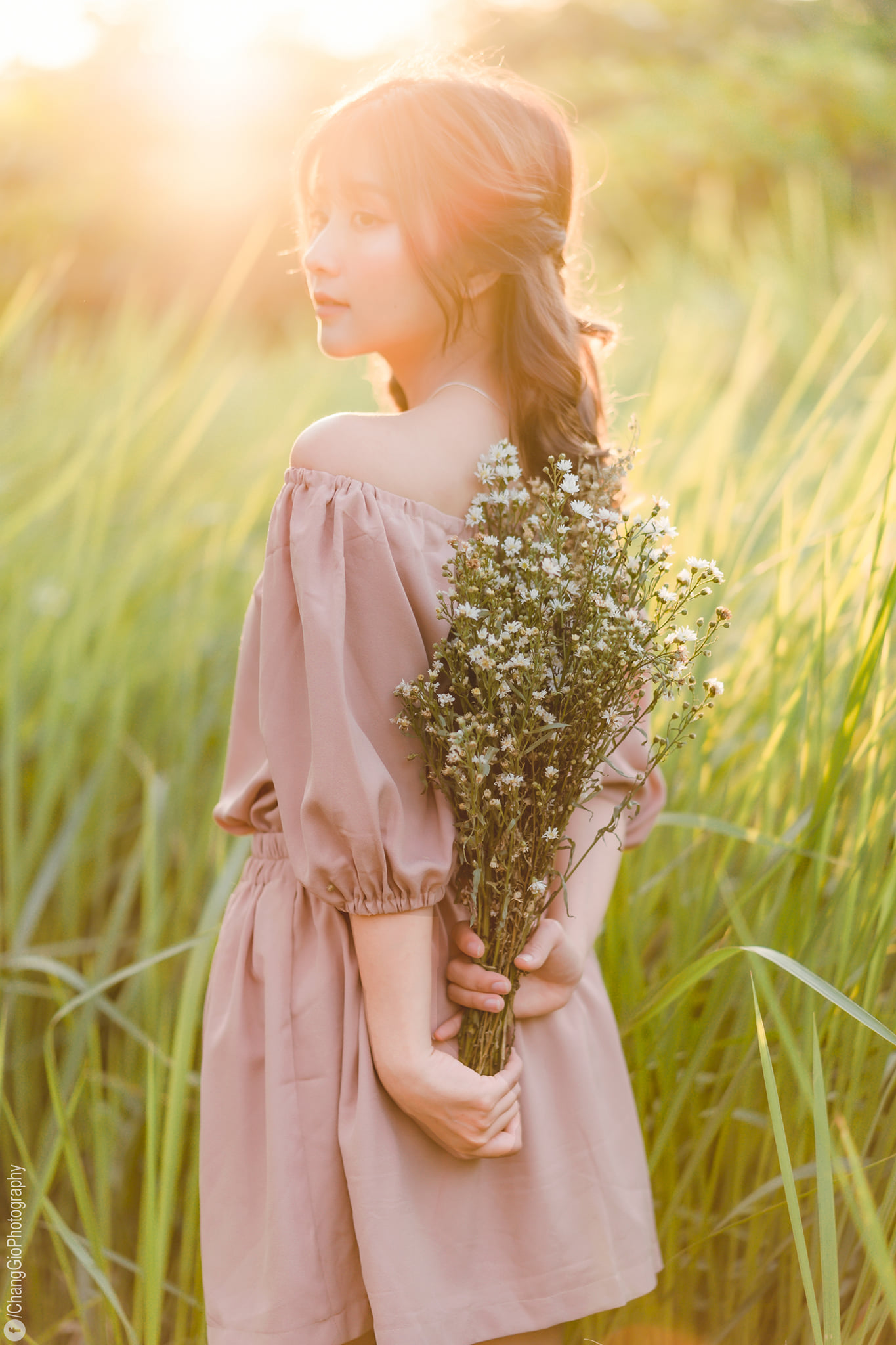 Buổi chiều chụp ảnh ngoài trời